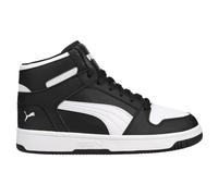Puma Men's Rebound Layup Sneaker, Black Black-Castlerock