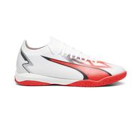 PUMA Ultra Match TT, Zapatillas de fútbol Hombre, Blanco Black Fire Orchid, 44 EU