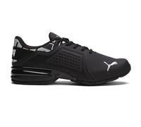 PUMA - Viz Runner de entrenamiento cruzado para hombre, Negro/Blanco, 45