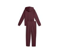 PUMA Metálico Hooded Sweat Suit Youth, Ropa, Ruby Shimmer, 11-12Y 11-12Y