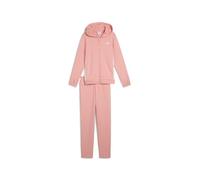 PUMA Metallic Hooded Sweat Suit TR G, Trajes de punto Niñas, Pink Fruit, 140