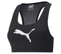 Puma Mid Impact 4keeps Bra Sujetador deportivo, Black, XL Mujer