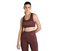 Puma Mid Impact 4keeps Bra Sujetador deportivo, Dusty Plum, XS Mujer