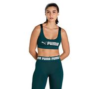 PUMA Mid Impact Fit Bra - XS, Varsity Green, XS