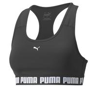 PUMA Mid Impact Strong Bra, Sujetador Deportivo Mujer, Negro (Black), M