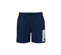 PUMA Mid Length Swim Trunks, Azul Marino, XL Hombres