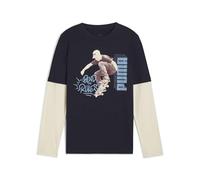 PUMA Mid90s Layered Longsleeve B Camisa Niños (Pack de 1)