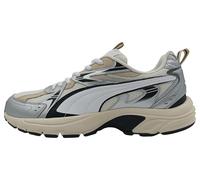 Puma Milenio Tech_Sneaker Unisex, Blanco Cálido Puma Blanco Puma Plata, 43 EU