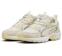 PUMA Milenio Tech Suede, Zapatillas Unisex Adulto, Alpine Snow Aged Silver, 44 EU