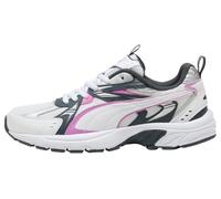 Puma Milenio Tech - Tenis Unisex Color Blanco Malva Pop-Gris Fuerte, Talla 40, Puma Blanco Malva Pop Gris Fuerte, 44.5 EU