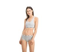 Puma Mini Short, Blanco (White/Grey/Black), M (Pack de 3) para Mujer