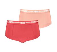 PUMA Short Mini Corto, Coral Combo, XS (Pack de 2) De Las Mujeres