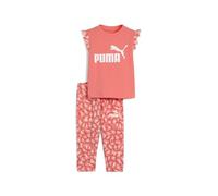 PUMA MINICATS ESS ANIMAL Tee and Leggings Set INF, Abiti lavorati a maglia Bebé-Niños, Peach Frost,
