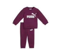 PUMA Minicats Ess+ Crew Jogger Fl Pantalón de chándal Bebé-Niños (Pack de 1)