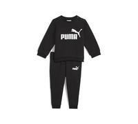 PUMA Minicats Ess+ Crew Jogger Fl Pantalón de chándal Bebé-Niños (Pack de 1)