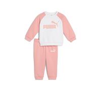 PUMA MINICATS ESS Raglan Crew Set FL INF, Trajes de punto Bebé-Niños, Pink Fruit, 68