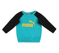 PUMA - Minicats Ess Raglan Jogger Fl, Traje deportivo de chándal, Unisex niños, Agua Profunda, 9-12 Meses