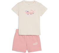 PUMA MINICATS SANDY ADVENTURES Tee and Shorts Set INF, Trajes de punto Bebé-Niños, Alpine Snow, 104