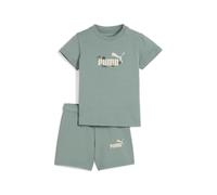 PUMA Conjunto 'Minicats Sandy Adventures' turquesa / amarillo / negro / offwhite, Talla 86