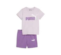 PUMA Minicats tee & Shorts Set Chándal, Unisex niños, Niebla de UVA, 68