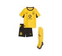 PUMA Miniequipación Borussia Dortmund 1.ª equipación 26/27 para niños, Accesoiros, Amarillo, 5-6Y