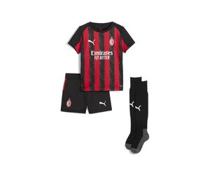 PUMA Minikit 1.ª equipación AC Milan 25/26 para niños, Ropa, Rojo, 4-5Y