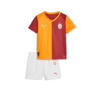 PUMA Minikit Galatasaray SK 1.ª equipación 25/26 para niños, Ropa, Rojo Rhythm/Intense Naranja, 5-6Y 5-6Y