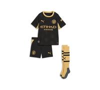 PUMA Minikit Manchester City 2.ª equipación 26/27 para niños, Accesoiros, Negro, 3-4Y