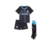 PUMA Minikit Olympique de Marseille 2.ª equipación 25/26 para niños, Ropa, Azul, 2-3Y
