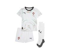 PUMA Minikit Portugal 2.ª equipación 2025 para niños, Ropa, Blanco, 3-4Y 3-4Y