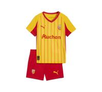 PUMA Minikit RC Lens 1.ª equipación 25/26 para niños, Ropa, Amarillo, 4-5Y 4-5Y