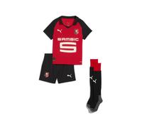 PUMA Minikit Stade Rennais FC 1.ª equipación 25/26 para niños, Ropa, Rojo, 3-4Y