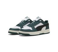 Puma Mixta Rebound Slam Lo Basket, Dark Green Black White, 44.5 EU