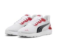 PUMA Mixta Softride Cosmic Street Sliptech Basket, Puma White Puma Black For All Time Red, 43 EU