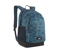 PUMA Mochila Academy con Estampado Integral 29 l OneSize, Emerald Ice Mid 90's AOP Green