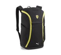 PUMA Mochila del equipo Scuderia Ferrari 2024 - PUMA Negro - Talla única | Compartimentos prácticos, diseño de equipo, ideal para viajes y días en pista, producto oficial con licencia