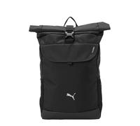 PUMA Mochila deportiva 'TECH Roll Top' negro / blanco One Size negro / blanco
