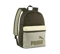 PUMA Mochila unisex para adultos Phase Color Block, Dark Olive-lux Army-colorblock, One Size