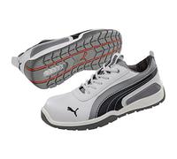 Puma Monaco Low, Zapatillas Unisex adulto Blanco (weiß/grau 100), 45