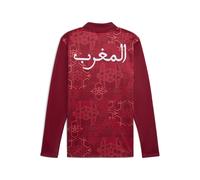 PUMA Morocco Pre-match Long Sleeves Top Men, Ropa, Intense Rojo/Archive Verde, XXL XXL