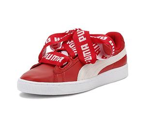 PUMA Mujer Classic Basket Heart Zapatillas Deportivas Torero Rojo/Blanco 39 EUR