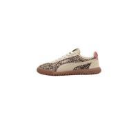PUMA Mujer Club Kayzer Animal Flair, Almond Toasted Black Gold Beige, 37.5 EU
