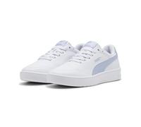 Puma Mujer Corto Lally Basket, Blanco Nieve Azul Montaña, 37 EU, Puma Blanco Nieve Azul Montaña, 37 EU