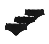 Puma Mujer Iconic Hipster, 3er Paquete - Suave Algodón Stretch