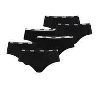 Puma Mujer Iconic Hipster, 6er Paquete - Suave Algodón Stretch