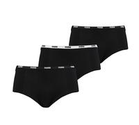 Puma Mujer Iconic Mini Shorts, 3er Paquete - Suave Algodón Stretch