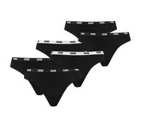 Puma Mujer Iconic Tanga, 6er Paquete - Suave Algodón Stretch