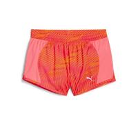 PUMA Mujeres Favorite AOP Velocity 3In Short Laufbekleidung Pantalones Cortos Sunset Glow/Sun Stream - Rosa 38