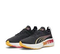 Puma Mujeres Foreverrun Nitro FF Zapatillas para Correr Zapatilla De Estabilidad Puma Black/Sun Stream/Sunset Glow - Negro 38