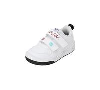 PUMA MULTIFLEX SL Let's Play V INF, Zapatillas Unisex niños, White White-FOR All Time Red, 27 EU